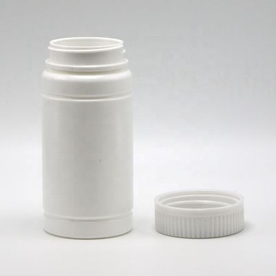 Étiquette d'impression couleur personnalisée pour une bouteille en plastique de qualité médicamenteuse en PE 160CC/ML et un noyau intérieur