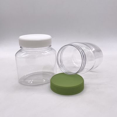 Matériau de base PET 250 ml Bouteille en plastique de couleur personnalisable pour l'alimentation