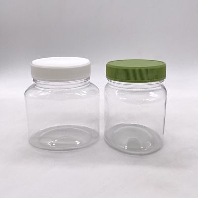 Matériau de base PET 250 ml Bouteille en plastique de couleur personnalisable pour l'alimentation