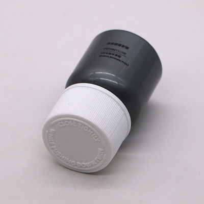 Pilule en plastique de type PET 1 oz/30 ml/cc Tablette médicinale Bouteille de pilule avec capuchon CRC et joint thermique