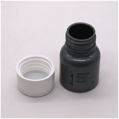 Pilule en plastique de type PET 1 oz/30 ml/cc Tablette médicinale Bouteille de pilule avec capuchon CRC et joint thermique