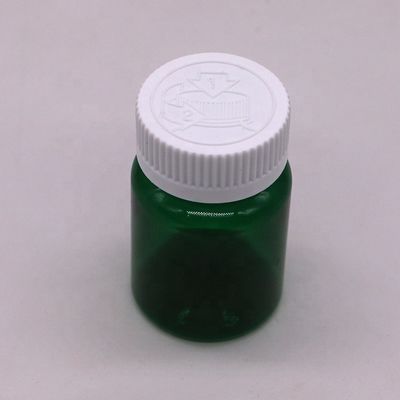 Bouteilles de pilules en plastique en PET de 50cc 32 mm avec un capuchon anti-enfants