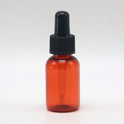 Bouteille à goutte à goutte en PET de qualité médicinale de 10 ml/ 15 ml/ 20 ml/ 25 ml avec bouchon de goutte à goutte personnalisé