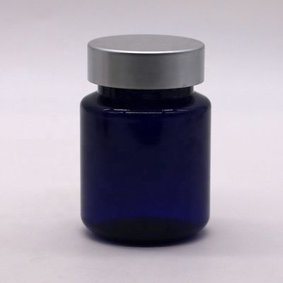 Bouteille de comprimés en PET de 120 ml avec capuchon de sécurité pour pharmacie