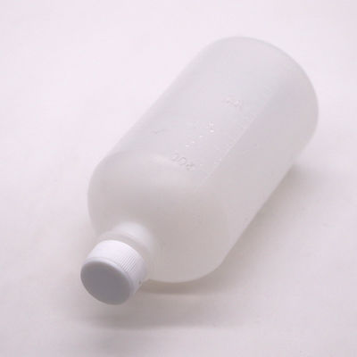 Bouteille de liquide PE de 100 ml/200 ml avec balance et bouchon de sécurité pour enfants inclus dans l'offre