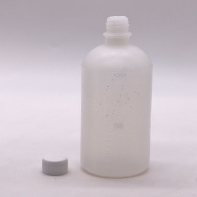 Bouteille de liquide PE de 100 ml/200 ml avec balance et bouchon de sécurité pour enfants inclus dans l'offre