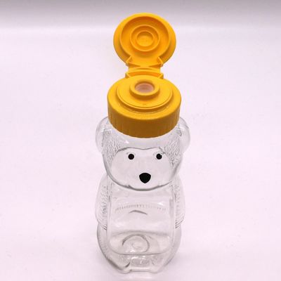 200 ml de pots de miel en plastique en PET pour ours et bouteille portable créative pour étudiants