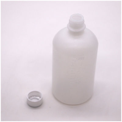 Bouteille de liquide PE de 100 ml/200 ml avec balance et bouchon de sécurité pour enfants inclus dans l'offre