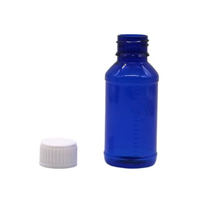 Contenant de pharmacie rond en PET de 100 ml pour déchets médicaux