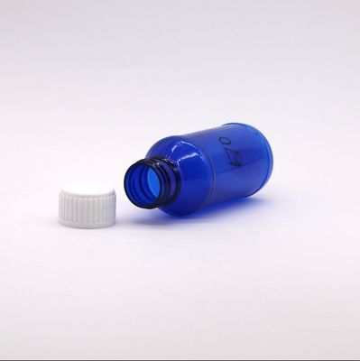 Contenant de pharmacie rond en PET de 100 ml pour déchets médicaux