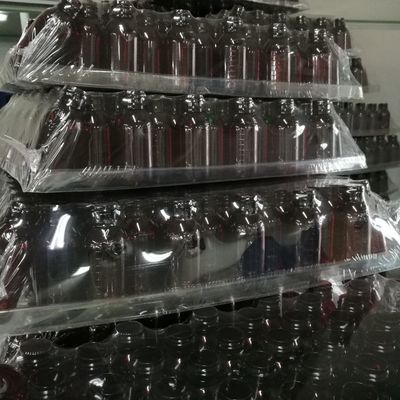 Contenant de pharmacie rond en PET de 100 ml pour déchets médicaux