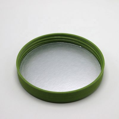 Pain 1L / 4L poudre de protéines en HDPE à bouche large Entreposage alimentaire avec capuchon à vis et revêtement à induction thermique en aluminium