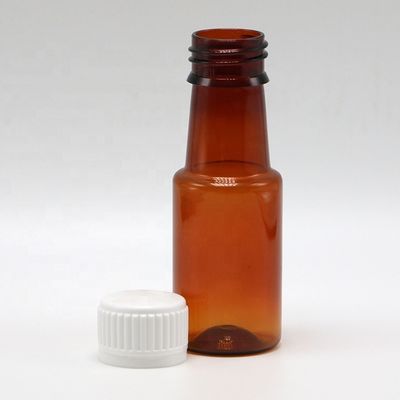 70 ml de PET Ambre Sirop contre la toux d' érable Bouteille de liquide oral pour la médecine liquide
