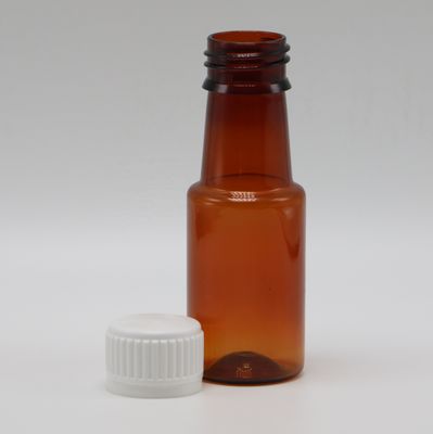 70 ml de PET Ambre Sirop contre la toux d' érable Bouteille de liquide oral pour la médecine liquide