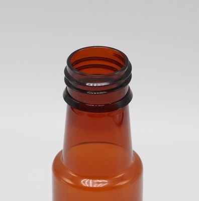 70 ml de PET Ambre Sirop contre la toux d' érable Bouteille de liquide oral pour la médecine liquide