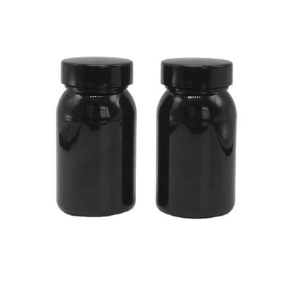 Vitamine alimentaire complément alimentaire médicament bouteille 100cc plastique PET avec bouchon à vis