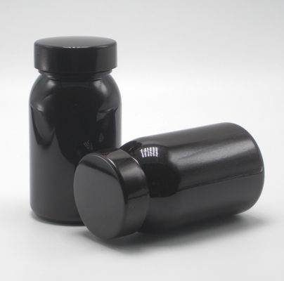 Vitamine alimentaire complément alimentaire médicament bouteille 100cc plastique PET avec bouchon à vis