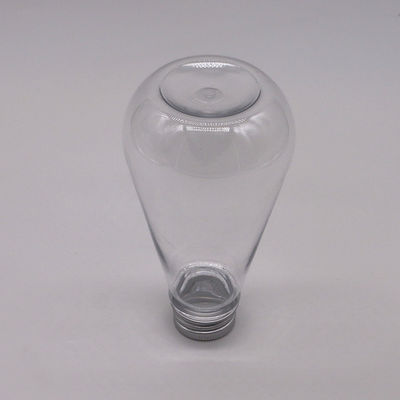 Conservation des médicaments 250 ml Bouteille de liquide en plastique HDPE de forme unique avec logo personnalisé et couvercle en aluminium