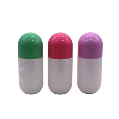 250ML/8OZ HDPE Deux couches PET Capsule brillante en forme de vis Capsule médicinale estampage à chaud OEM.ODM