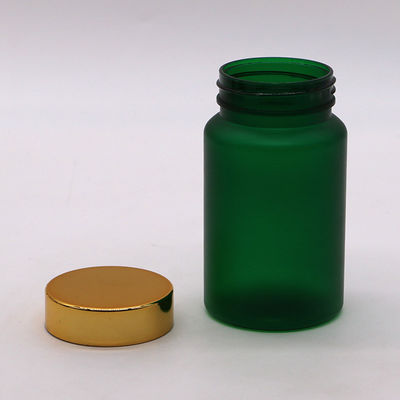 Récipient de médicaments Capsule de vitamines Porteur de médicaments 150 ml PET bouteilles en plastique vide mat