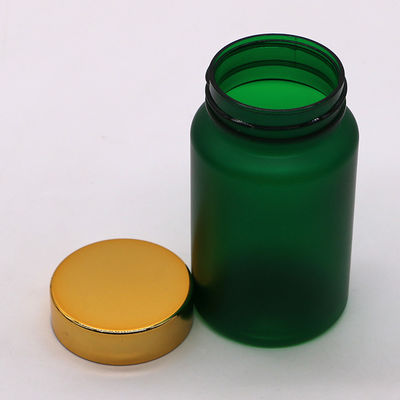 Récipient de médicaments Capsule de vitamines Porteur de médicaments 150 ml PET bouteilles en plastique vide mat