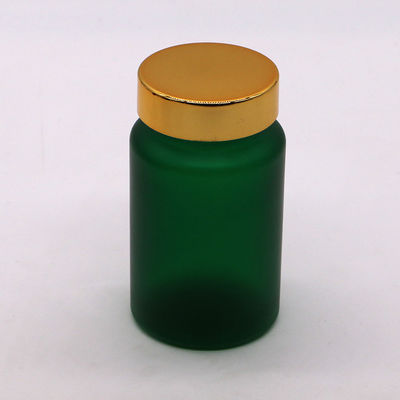 Récipient de médicaments Capsule de vitamines Porteur de médicaments 150 ml PET bouteilles en plastique vide mat