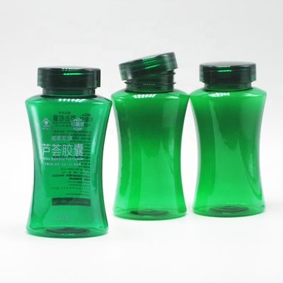 Conception de bouteille de taille collectée en PET pour complément nutritionnel alimentaire