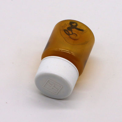 Impression à écran 15 ml contenant un flacon de pilule en plastique PET vide pour poudre solide
