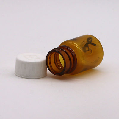 Impression à écran 15 ml contenant un flacon de pilule en plastique PET vide pour poudre solide