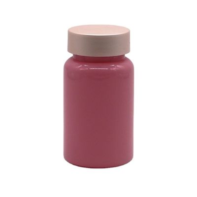 Bouteille en plastique PET de 60 ml/100 ml/120 ml/250 ml avec finition mate, couleur personnalisée et autres médicaments