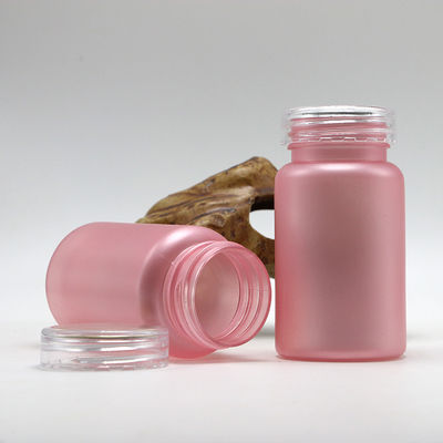 Bouteille en plastique PET de 60 ml/100 ml/120 ml/250 ml avec finition mate, couleur personnalisée et autres médicaments