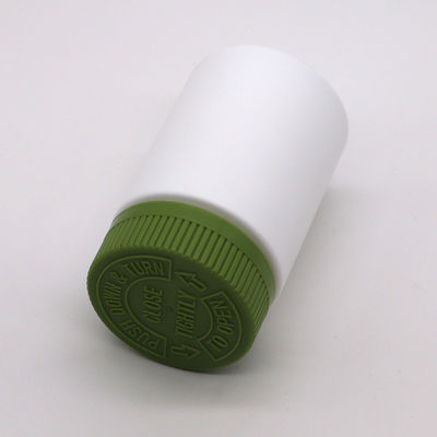Bouteille de remplissage en HDPE de 135 ml à large bouche et bouchon à vis en plastique en HDPE
