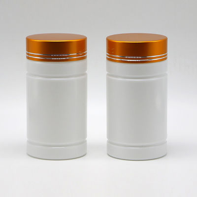 Bouteilles en plastique PE de capacité 200 ml Couleur personnalisable Couvercles en aluminium pour autres médicaments