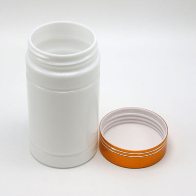 Bouteilles en plastique PE de capacité 200 ml Couleur personnalisable Couvercles en aluminium pour autres médicaments