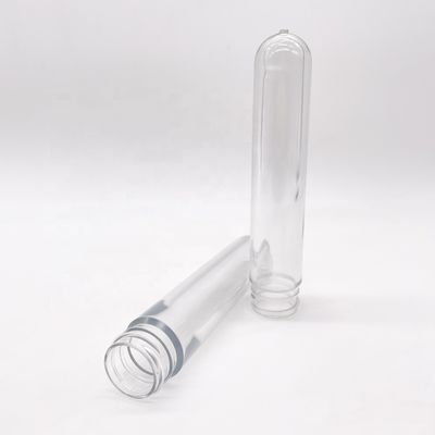 Bouteille en plastique de couleur personnalisée de 65g 1000ml PET Preform Tube avec CAP de vis 28-410mm