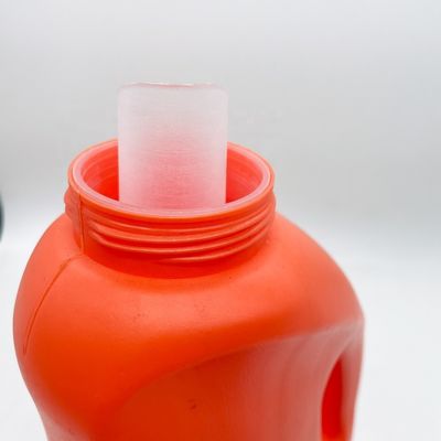 Bouteille de détergent de linge liquide de 2 litres en HDPE de couleur personnalisée pour les conteneurs de nettoyage