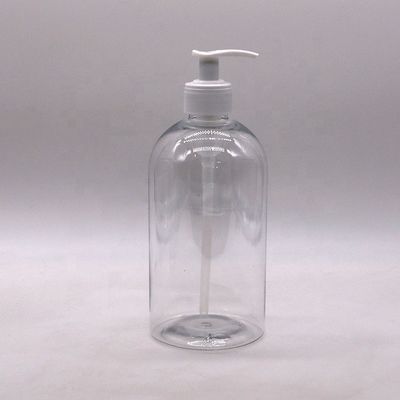 600mL 20OZ flacon de pulvérisation en PET Boston Ronde en plastique personnalisée pompe à couleur déclencheur Spray Flasque désinfectant pour les mains