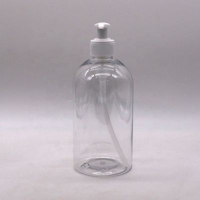 600mL 20OZ flacon de pulvérisation en PET Boston Ronde en plastique personnalisée pompe à couleur déclencheur Spray Flasque désinfectant pour les mains