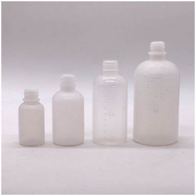 Médecine 100 ml PET Liquide Bouteille en plastique vide avec échelle et couleur personnalisable