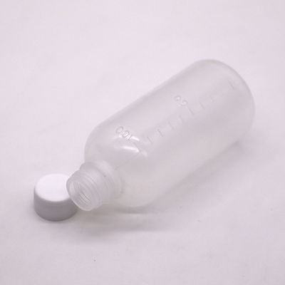 Médecine 100 ml PET Liquide Bouteille en plastique vide avec échelle et couleur personnalisable
