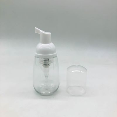 Bouteille de pompe à mousse PET mini de 40 ml pour le soin de la peau OEM Color/Print PET