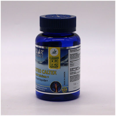 Capsule 150 ml PET Bouteille pharmaceutique pour supplément nutritionnel
