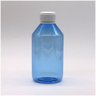 Couleur personnalisée 250ml PET bouteille en plastique liquide vis capuchon et option de couleur inclus