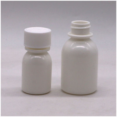 Récipient à couvercle pour enfants 60 ml PE Bouteille de médicament liquide oral blanc pour sirop de toux