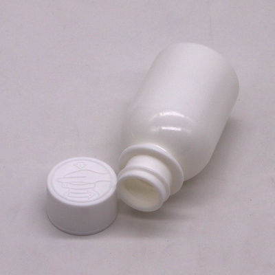 Récipient à couvercle pour enfants 60 ml PE Bouteille de médicament liquide oral blanc pour sirop de toux