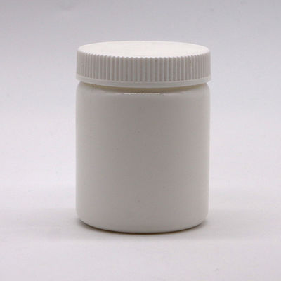 Bouteille de crème de forme ronde à col en PE de 100 ml pour pot de pommade et comprimés en capsule en plâtre
