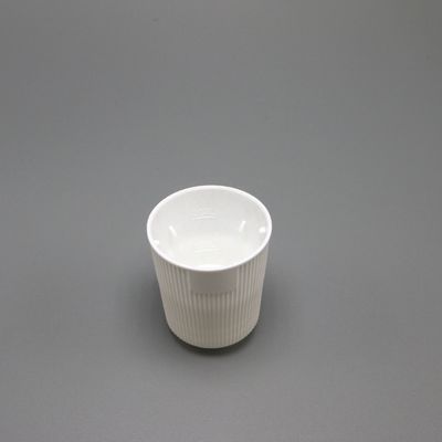 Bouteille de rince-bouche en plastique PET à col long blanc d'une capacité de 250 ml et d'une sérigraphie