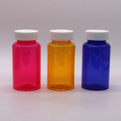 Couvercles anti-enfants Contenants de pilules en PET pour pharmacie Organisation médicale 250 ml