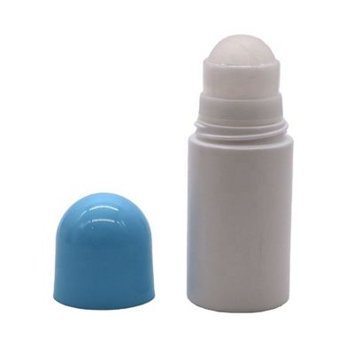 Crème pour les yeux en HDPE à remplir à nouveau en rouleau sur bouteille pour moustiquaire antiperspirant 50 ml