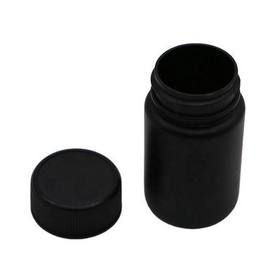 70 ml PET Petite bouteille transparente Contenant de médecine en plastique avec PS Couverture Service OEM